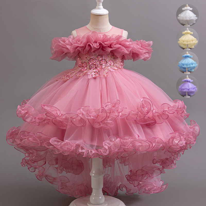Meisje bloem prinses paillette - Baby Clothing Dresser recensie en prijs