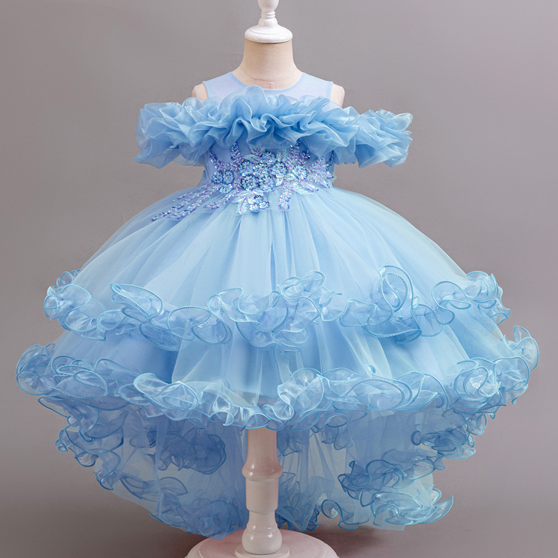 Meisje bloem prinses paillette - Baby Clothing Dresser recensie en prijs